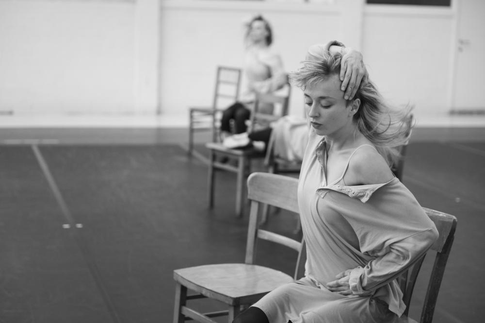 Rosas danst Rosas rehearsal image