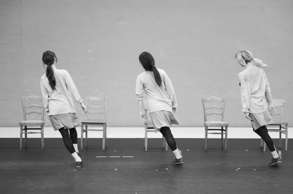 Rosas danst Rosas rehearsal image